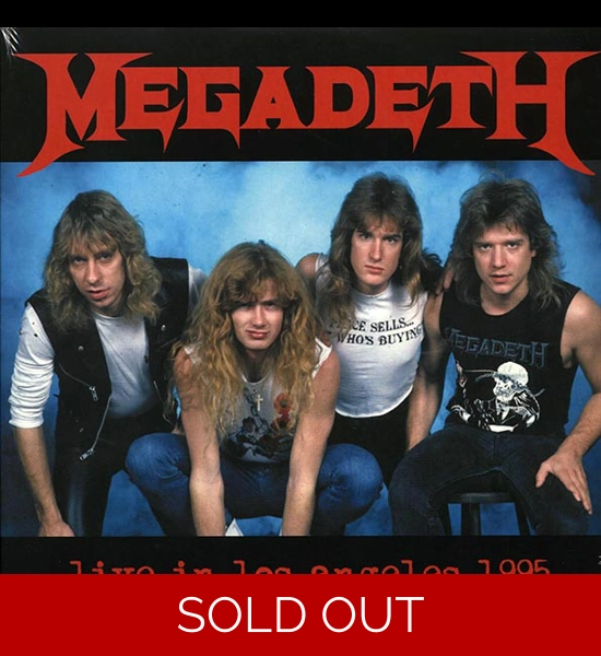 Megadeth - Live In Los Angeles 1995 Vinyl LP